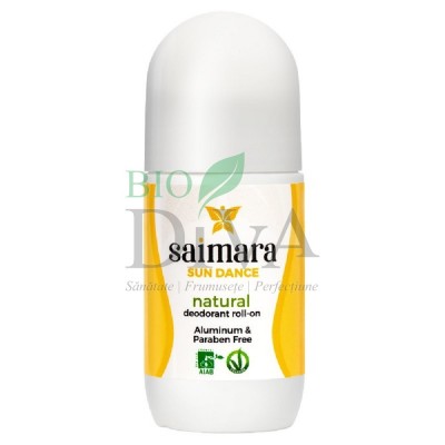 Deodorant roll-on natural cu citrice Sun Dance Saimara