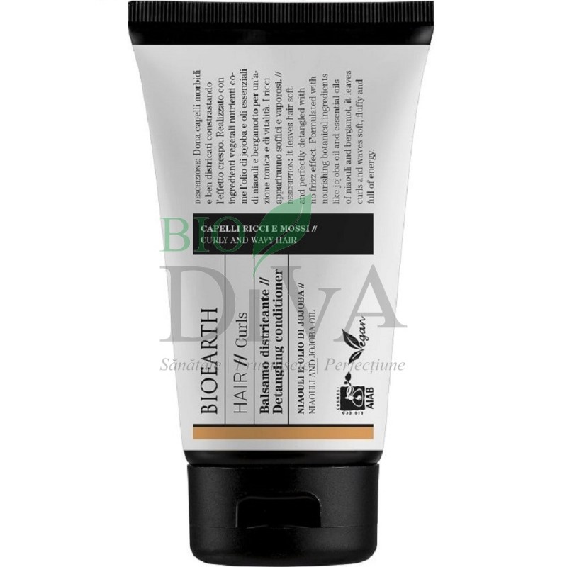Balsam pentru păr ondulat și creț Hair Bioearth