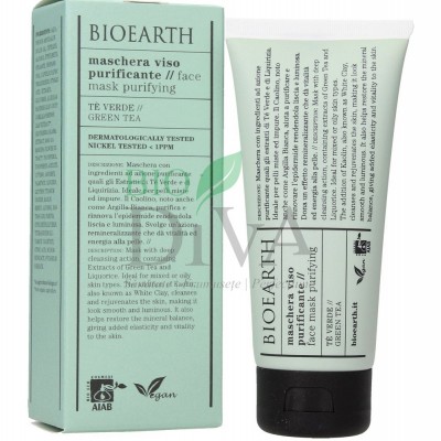 Mască pentru ten purificatoare cu ceai verde Bioerath