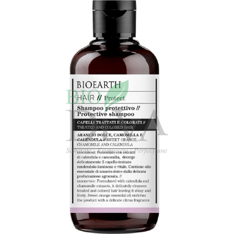Șampon protector pentru păr tratat chimic Hair Bioearth