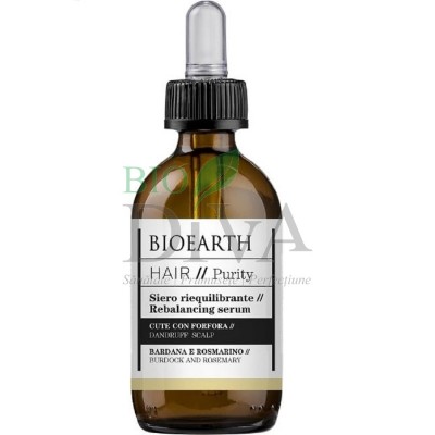 Ser antimătreață pentru păr gras cu rozmarin Hair Bioearth