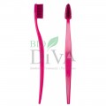 Periuță de dinți organică Medium Soft Roz BioBrush