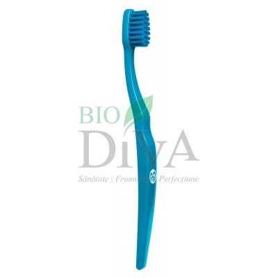 Periuță de dinți organică Soft pentru copii Albastră BioBrush