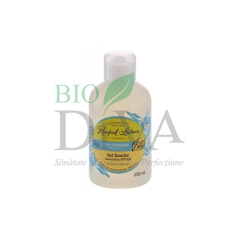 Gel de dus bio cu flori de portocal RAMPAL LATOUR