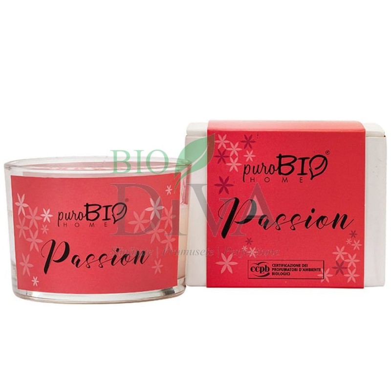 Lumânare parfumată bio Passion 07 PuroBio Home