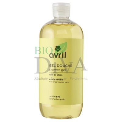 Gel de duș cu aloe vera și lămâie Avril