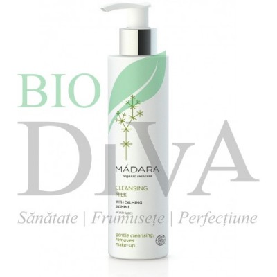 Lapte demachiant cu iasomie / orice tip de ten MADARA