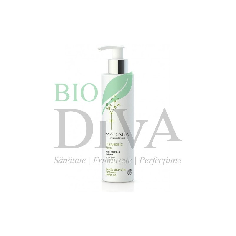 Lapte demachiant cu iasomie / orice tip de ten MADARA