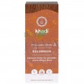 Henna vopsea de păr naturală Șaten Auriu Khadi