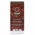 Henna vopsea de păr naturală Șaten Mediu Khadi