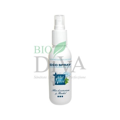 Deodorant spray cu piatră de alaun și mentă Allo'Nature