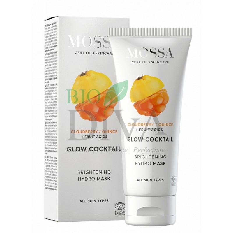 Mască hidro-iluminatoare Glow Cocktail Mossa