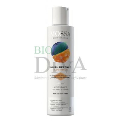 Toner antioxidant pentru toate tipurile de ten Youth Defence Mossa