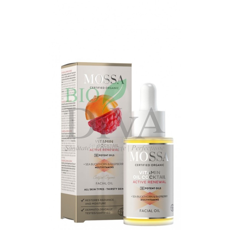Ulei facial pentru toate tipurile de ten Vitamin Cocktail Mossa