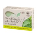 Șampon solid cu lapte de oaie și urzică pentru păr gras sau degradat Saling Naturprodukte