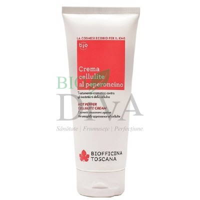 Cremă anticelulitică cu ardei iute Biofficina Toscana