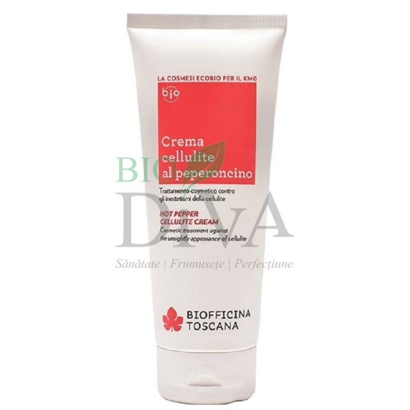 Cremă anticelulitică cu ardei iute Biofficina Toscana