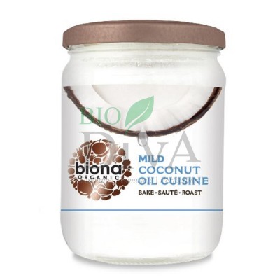Ulei de cocos dezodorizat pentru gătit bio 470ml Biona