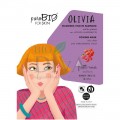 Mască peel-off pentru ten gras cu fructe roșii Olivia PuroBio Cosmetics