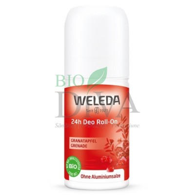 Deodorant roll-on cu rodie Weleda