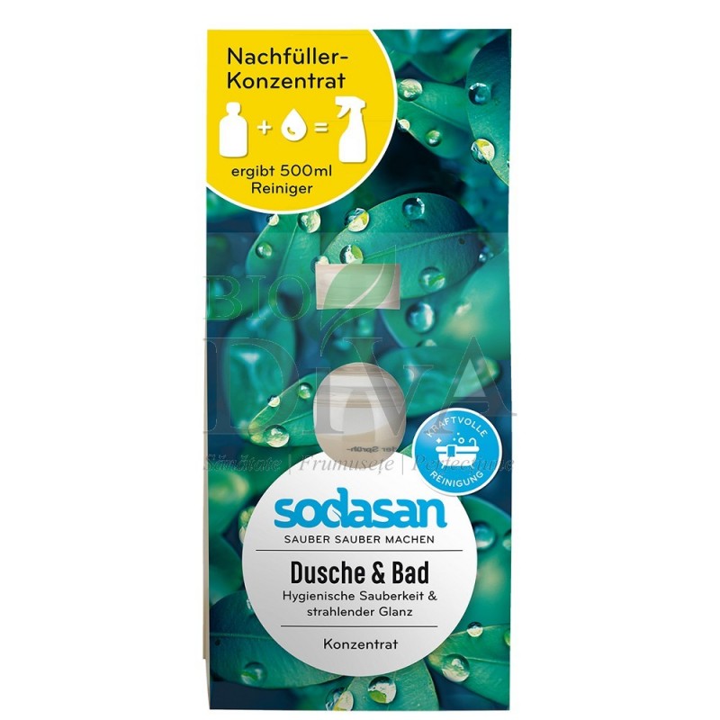 Soluție de curățare bio concentrată pentru baie 100ml Sodasan