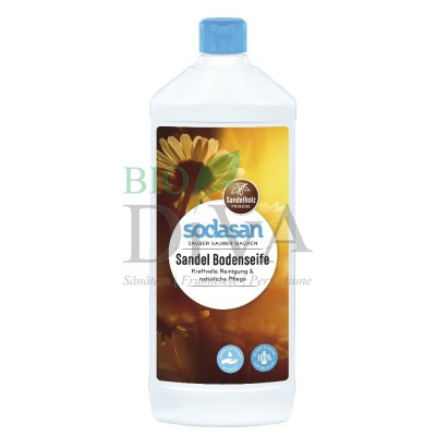 Soluție pentru pardoseli bio cu santal 1 L Sodasan