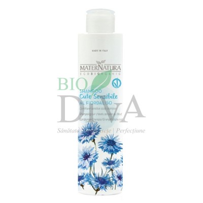 Șampon pentru scalp iritat și sensibil cu albăstrele Maternatura