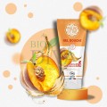 Gel de duș perlat cu piersică bio și efect de catifelare Peach Please Pulpe de Vie