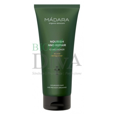 Balsam nutritiv și regenerant petnru păr uscat sau deteriorat MADARA