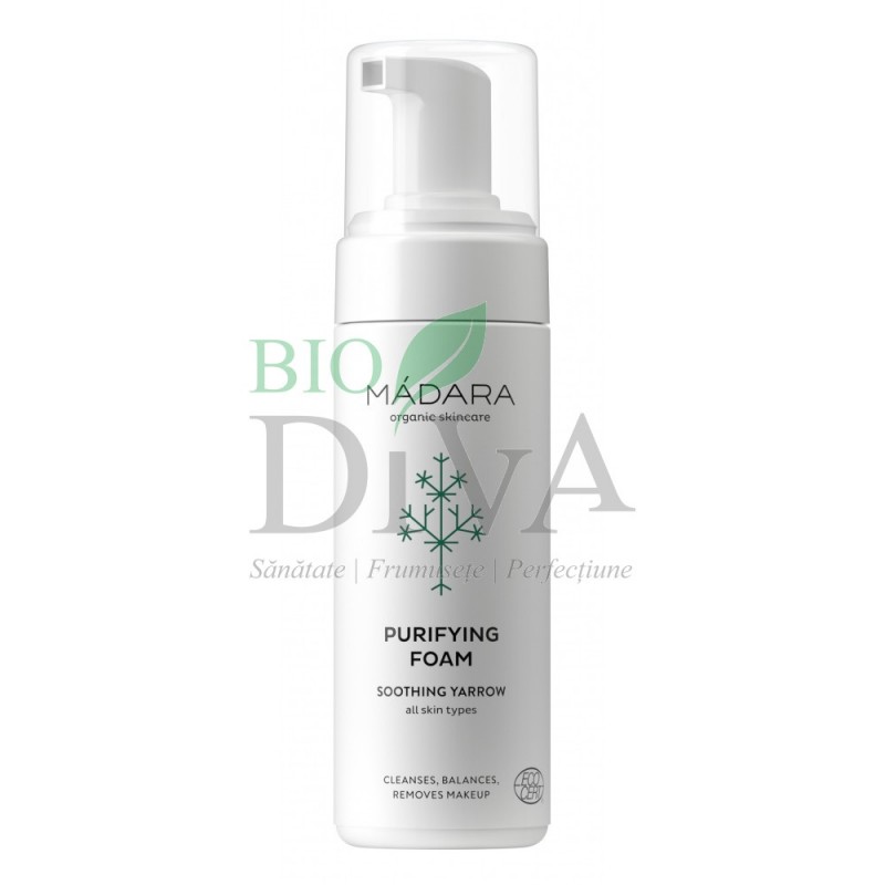 Spumă demachiantă purificatoare / toate tipurile de ten 150ml MADARA