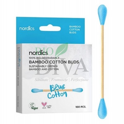 Bețișoare din bumbac și bambus Nordics
