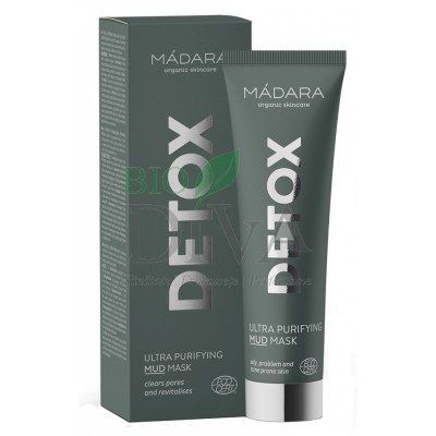 Mască ultra purificatoare Detox Madara