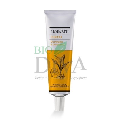 Cremă cu ghimbir și curcuma The Herbalist Bioearth