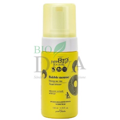 Spumă de curățare pentru toate tipurile de ten PuroBio Cosmetics