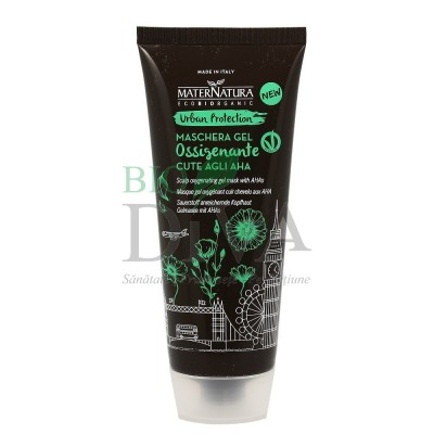 Mască gel oxigenantă cu AHA pentru păr Urban Protection Maternatura