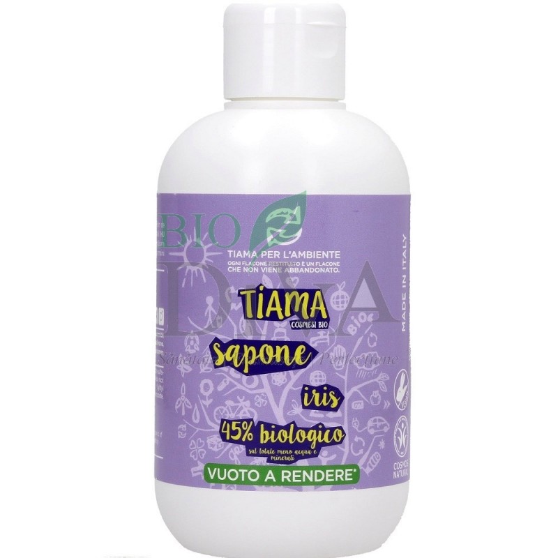 Săpun lichid cu floare de iris bio hidratant Tiama