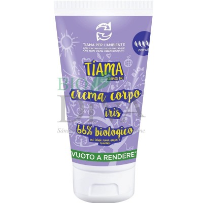 Cremă de corp cu iris bio hidratantă Tiama