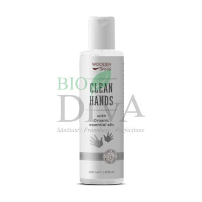 Igienizant de mâini natural Clean Hands Wooden Spoon