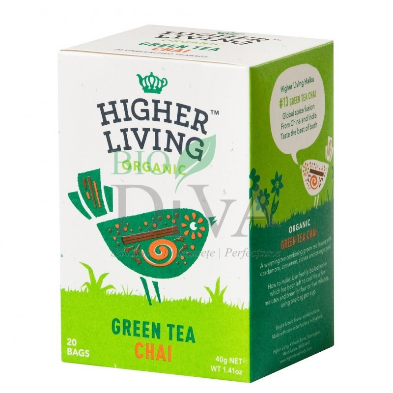 Ceai verde Chai Higher Living