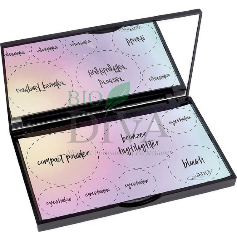 Paletă magnetică 7 pentru produse de machiaj PuroBio Cosmetics