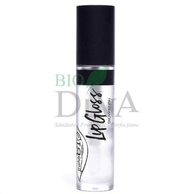 Luciu de buze Transparent 01 PuroBio Cosmetics