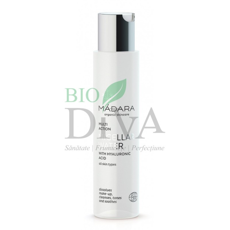 Apă micelară cu acid hialuronic 100ml Madara