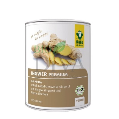 Pudră de ghimbir Premium Raab Vitalfood