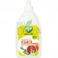 Detergent gel bio de vase cu portocale roșii și rozmarin Planet Pure