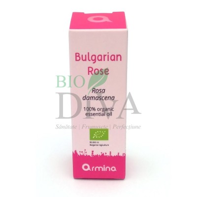 Ulei esențial de trandafir Rosa Damascena 1ml Armina