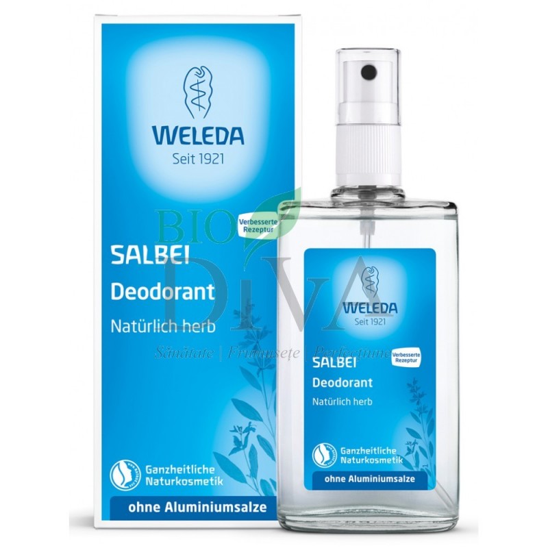 Deodorant spray cu salvie bio Weleda