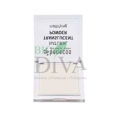 Pudră translucidă pentru matifiere Mission Invisible Benecos