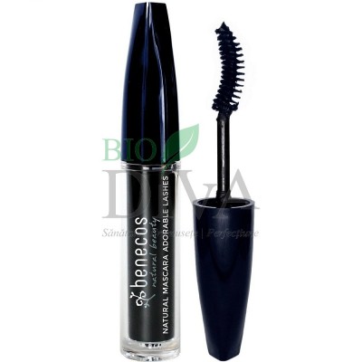 Rimel indigo pentru gene curbate Deep Ocean 5,5ml Benecos