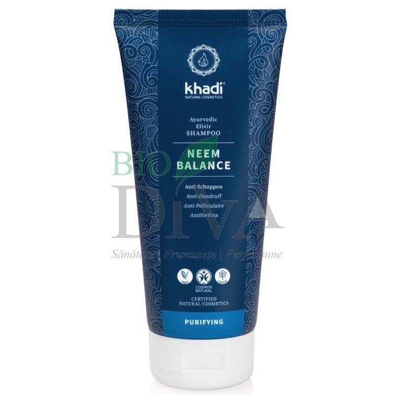 Șampon antimătreață cu neem 200ml Khadi
