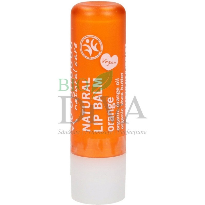 Balsam de buze cu unt de shea și portocală 4,8 g Benecos